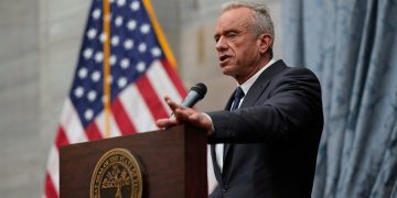 RFK Jr. undergoing rotator cuff surgery