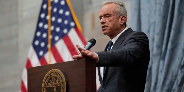 RFK Jr. undergoing rotator cuff surgery