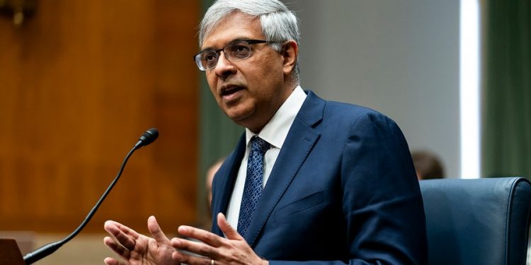 Acting CDC director Bhattacharya urges measles vaccines