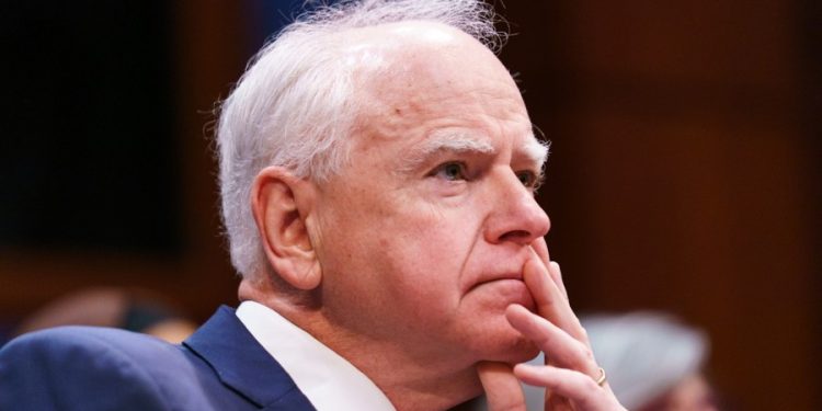 Walz: ‘Next Democratic president better figure out a way to get universal health care’