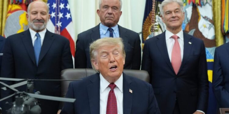 Trump announces Medicaid drug pricing deals with 9 firms