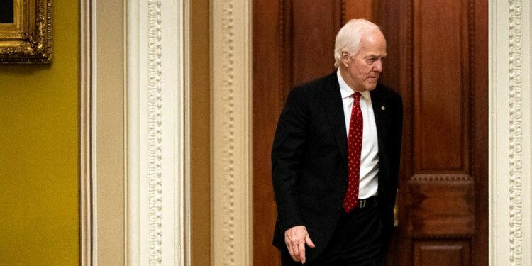 Cornyn posts data on vaccines preventing deaths after Trump executive order