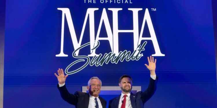 Watch live: RFK Jr., Vance outline MAHA agenda at health summit