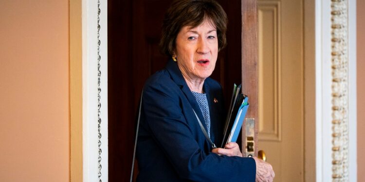 Collins’s Kavanaugh vote becomes key weapon for opponents