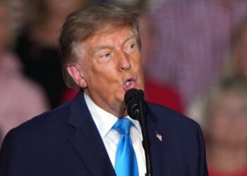 Trump brushes off question about handing out cash before election